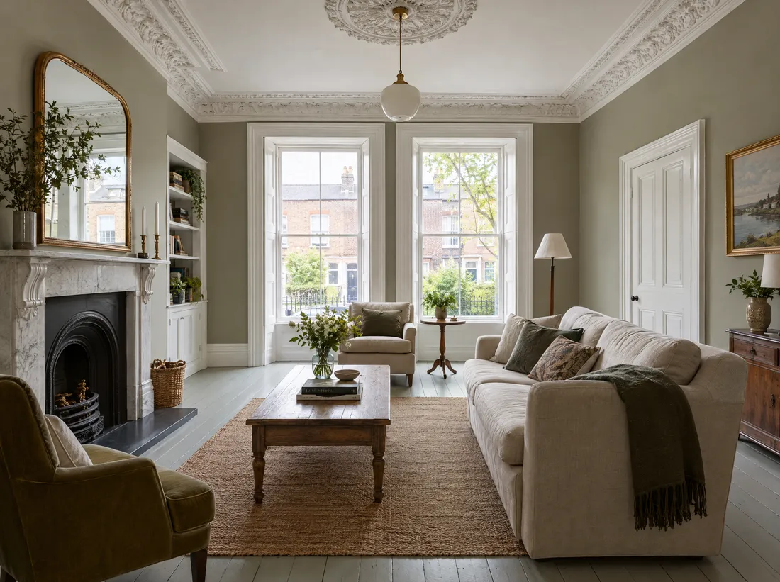 Victorian and Edwardian terraces: tall rooms and fine detail