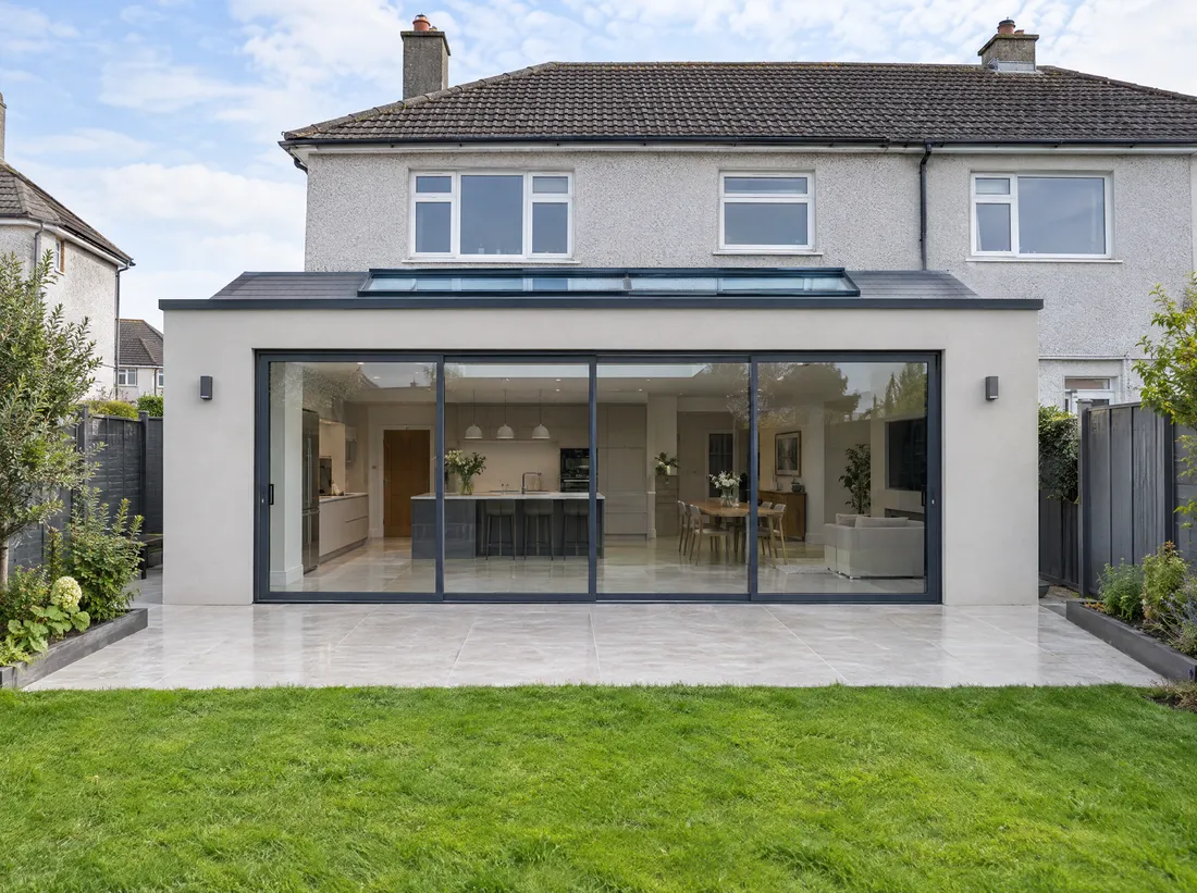 Single-storey rear extension
