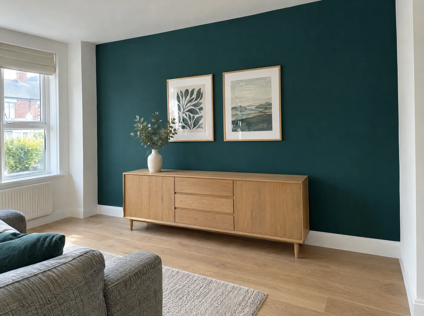 One room or a single wall