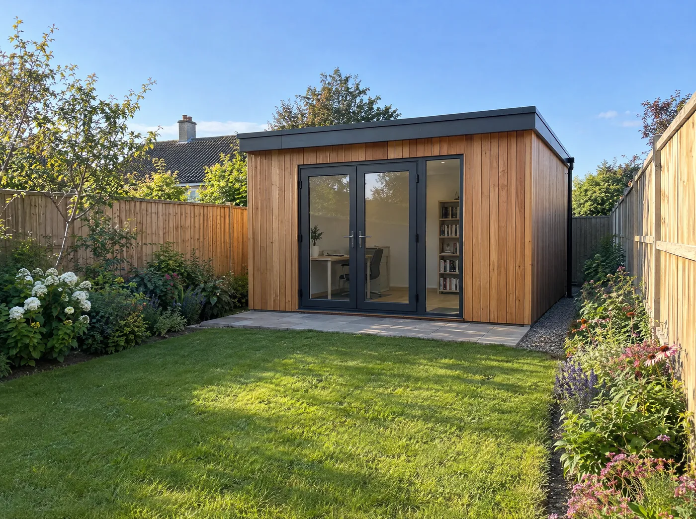 Detached garden room