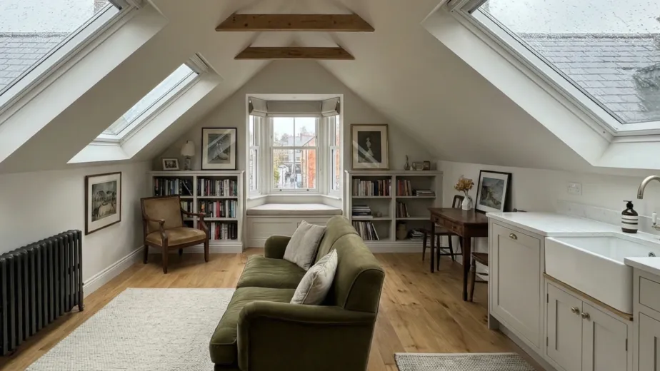 Attic converted in Blackrock Dublin