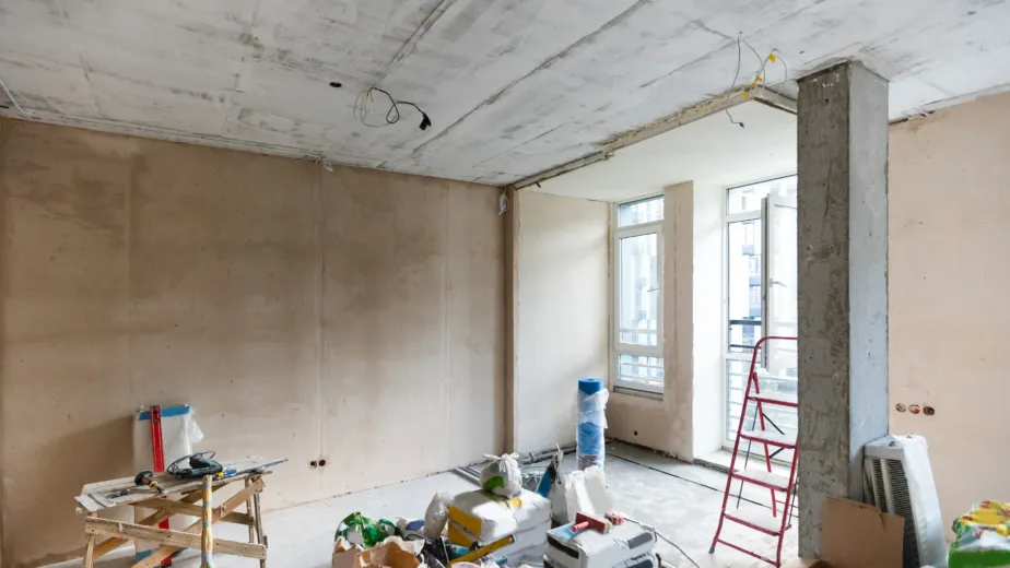 home renovation in progress