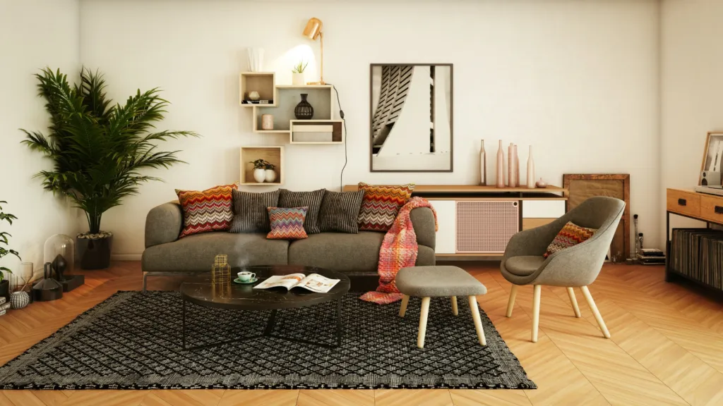 Open space interior