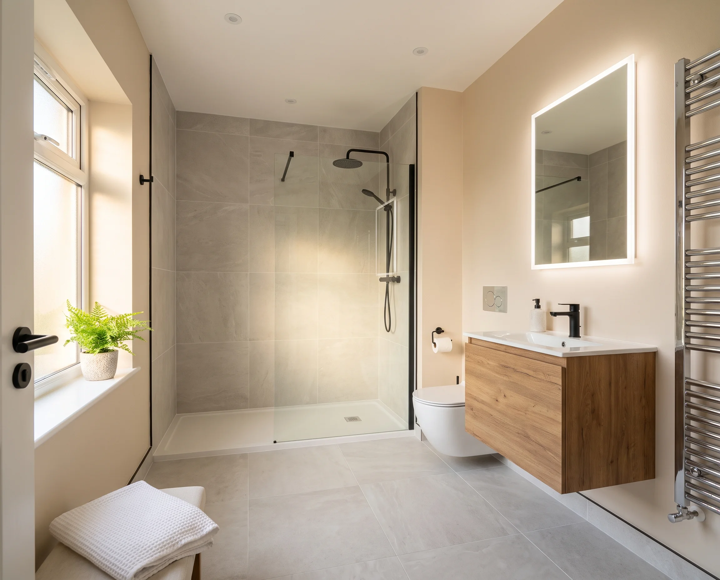 Standard bathroom renovation