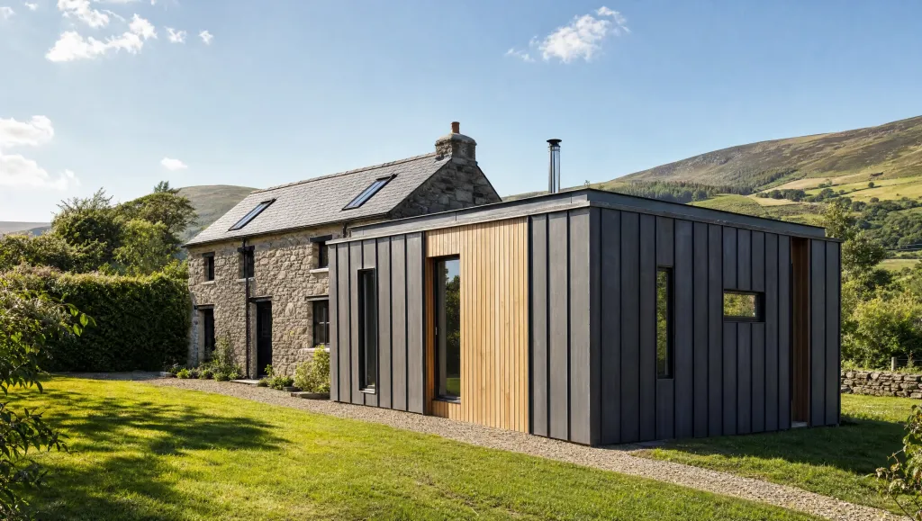 Contemporary Timber or Zinc Extension