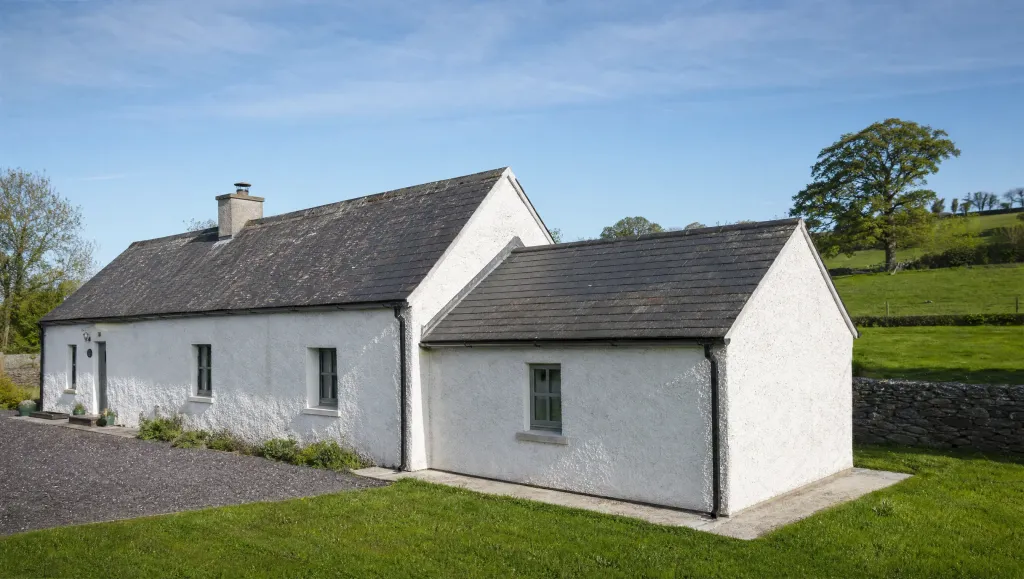 Gable End Extension Continuing the Roofline