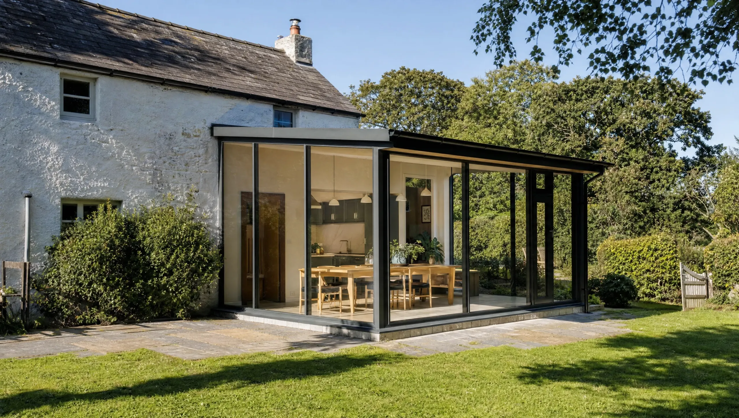 Sunroom or Glazed Kitchen Extension