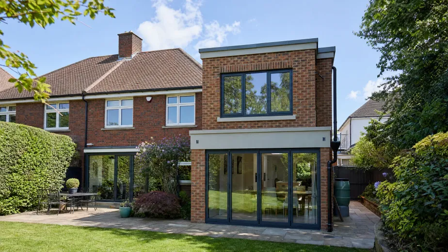 Two storey rear extension