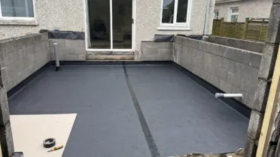 radon barrier in progress
